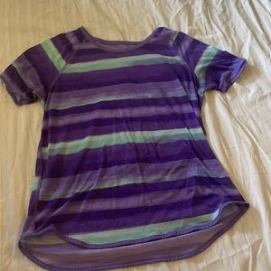 Brooks striped athletic shirt